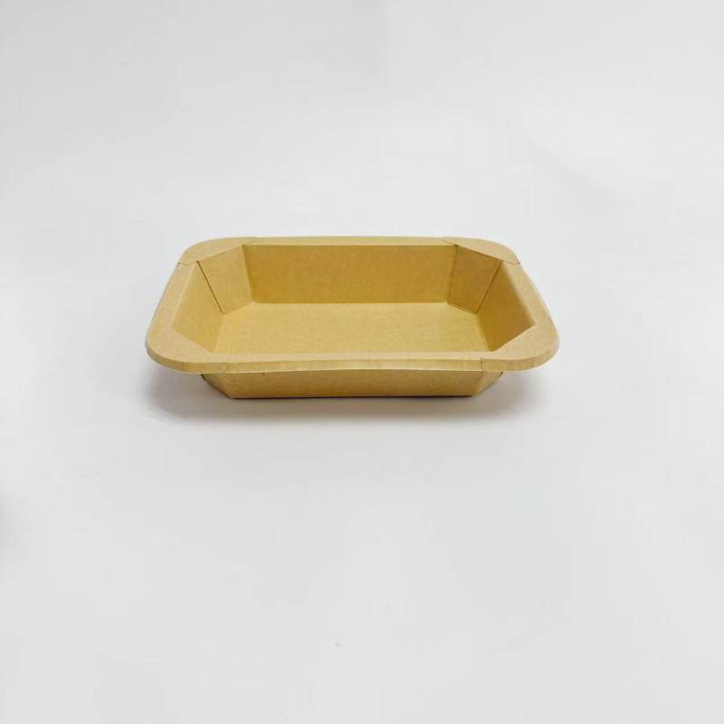 700ml kraft rectangular octagonal bowl